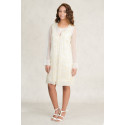 Diana Luxurious 100& Silk Organza Duster Coat SISTE'S ITALY Beige