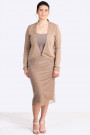 Siste's More Silk Decorated Cotton Cardigan