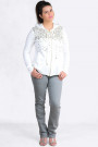 More by Siste's Sequined Cotton Hoodie in White