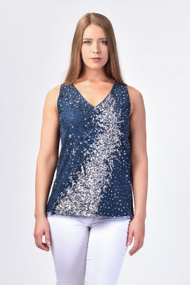 Starfall Sequined Lace Top More by Siste's 