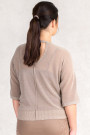 Everyday Elegance Light and Shining Short Cardigan in Brown
