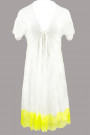 Face of Femininity Fringe Hem Designer Lace Dress