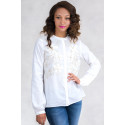 Roxelana Cotton Embroidered Sequin Shirt SISTE'S ITALY