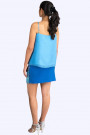 Sequin Shining Mini Skirt in Blue