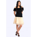Charming Silk Bottom Circle Skirt SISTE'S ITALY