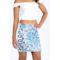 Cleopatra Designer Sequin Mini Skirt BUBY'S ITALY