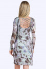 Juliette Straps Decorated Low Back Dress