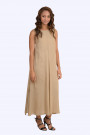 Flattering For Everyone Long Silk Dress