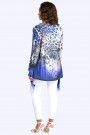 Purple Leopard Digital Print Cardigan