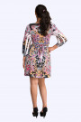 Simply Gorgeous Printed Mini Dress With Empire Waist