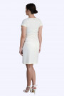 Style at Work Pearl White Midi Dress