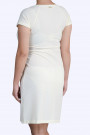 Style at Work Pearl White Midi Dress
