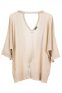 Everyday Elegance Light and Shining Short Cardigan in Beige