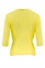 Lovely Romantic Linen Jacket in Yellow 