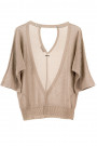 Everyday Elegance Light and Shining Short Cardigan in Brown