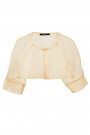 Lolita Silk Top In Beige